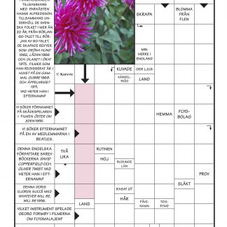 dahlia nostalgikorsord