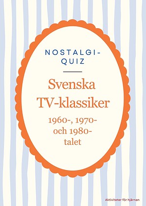 quiz svenska tv-klassiker försättsblad